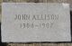 Carlton, John Allison (1904-1907)
