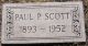 Scott, Paul Prough Sr (1893-1952)