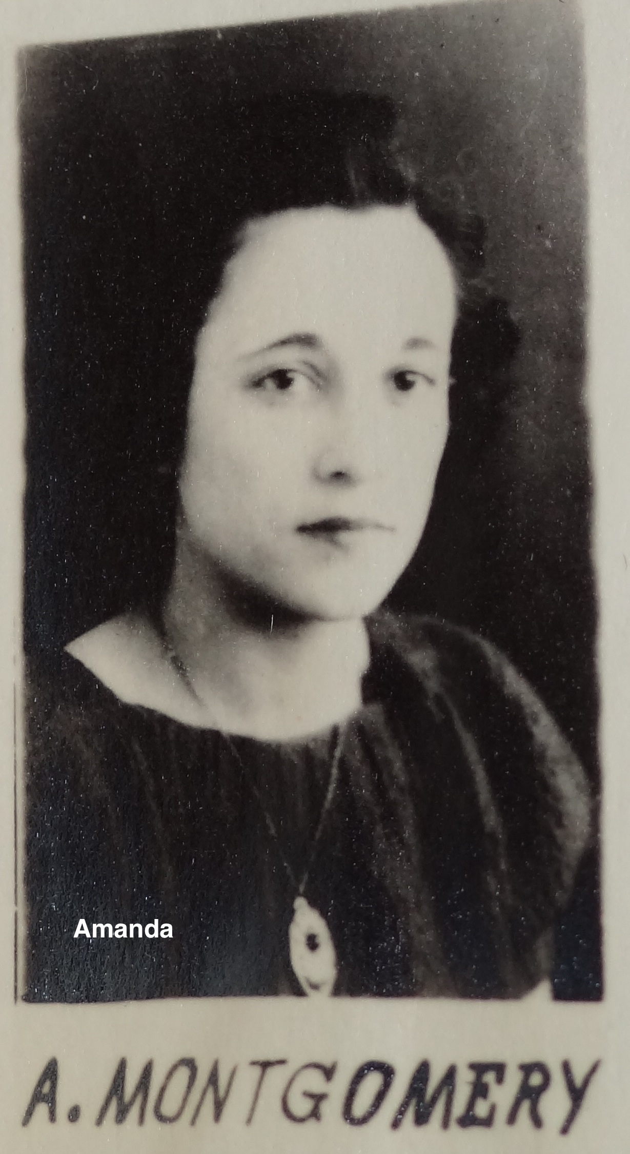 Montgomery Richeson, Amanda Erlene (1919-2005)