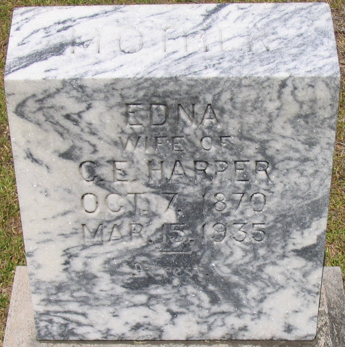 Williams Harper, Martha Edna (1870-1935)
